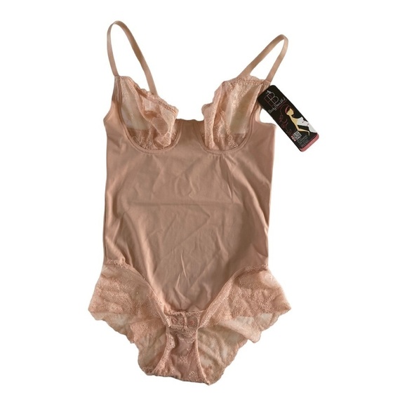 Body Beautiful Sexy Lace accent Shapewear NWT - Picture 7 of 9
